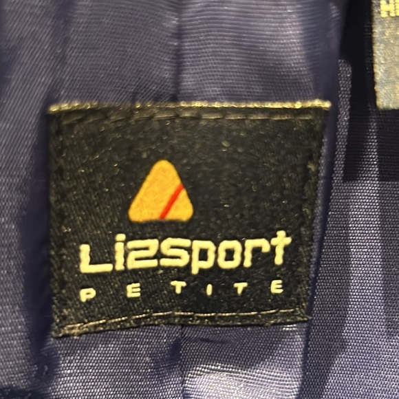 Vintage LizSport Petite Wool Blend Blazer, Periwinkle, Women size S Petit - Picture 14 of 15